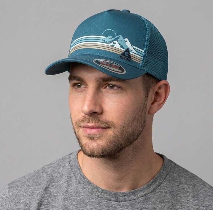 Крута чоловіча кепка GERRY OUTDOOTS G-FLEX trucker cap, США L/XL
