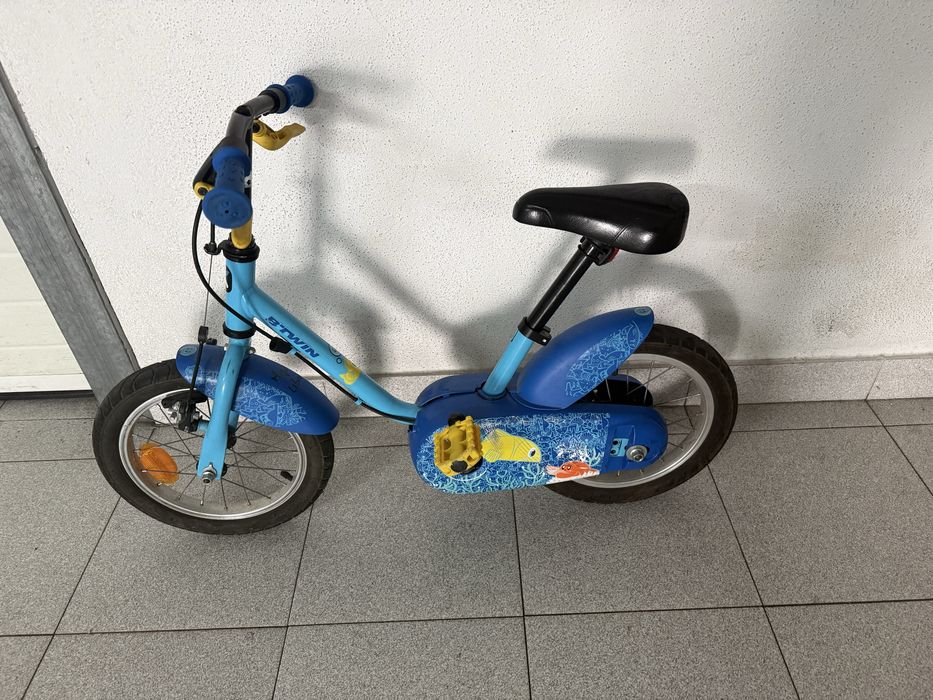 Bicicleta de criança roda 14 da BTWIN