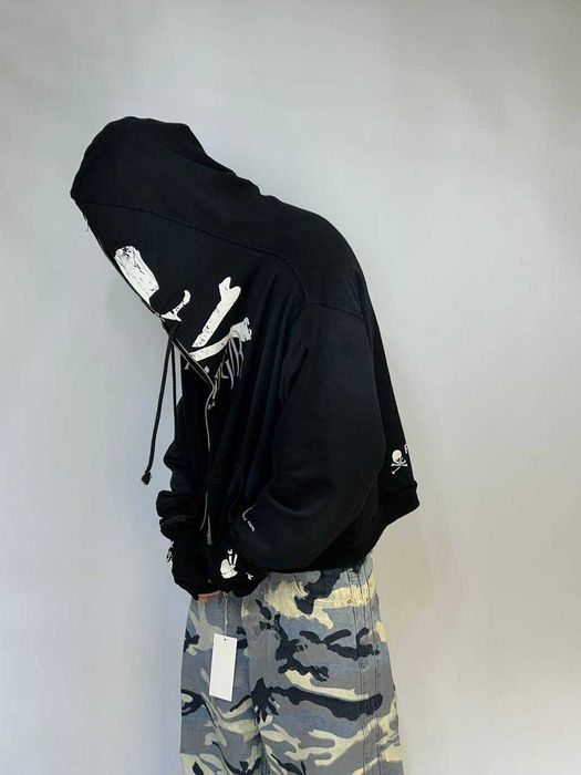 Худі Project Grailz GR Mastermind zip up чорна зіпка зипка фулл кофта