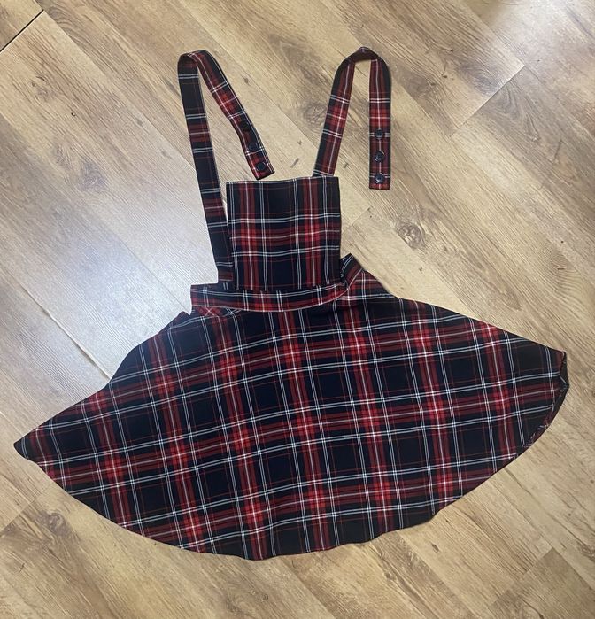 платье-сарафан в клеточку Hell Bunny