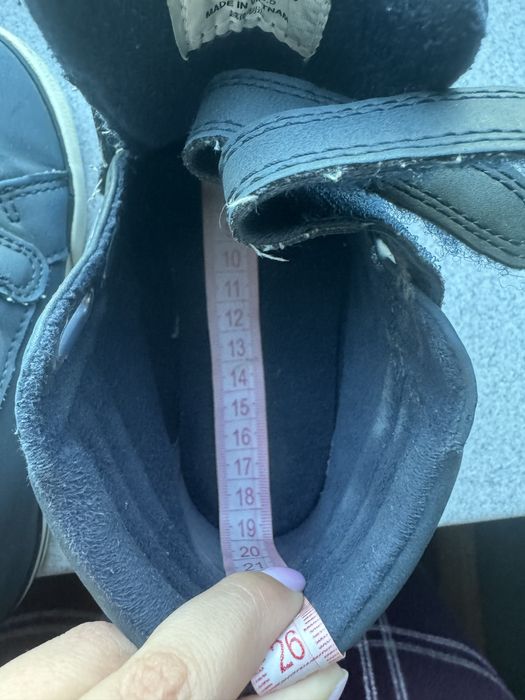 Хайтопи, кроссовки для мальчика Next, 18,7 см