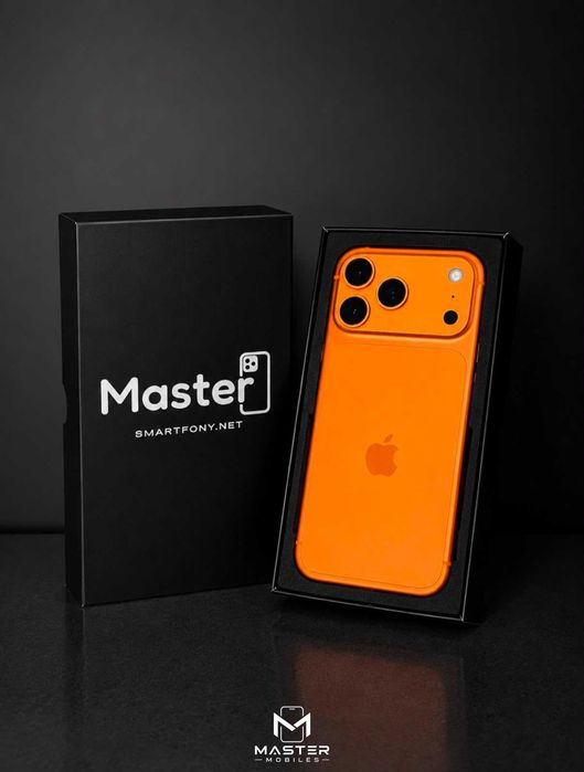 Apple iPhone 17 Pro Max 1 TB Orange Bateria 100% 0 cykli Nieużywany