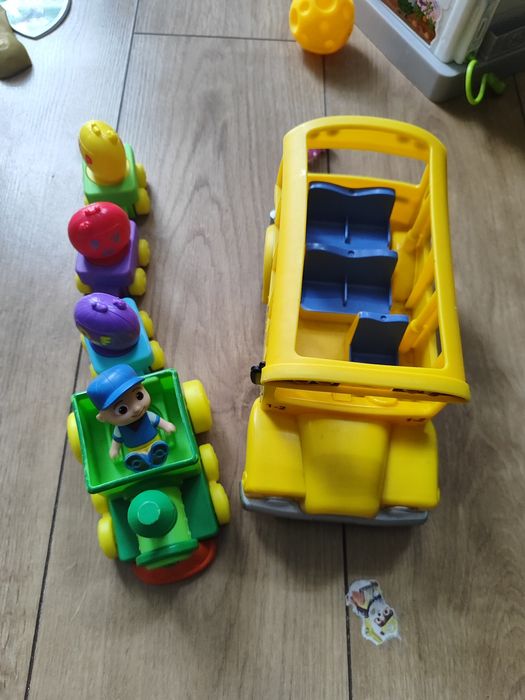 Cocomelon JJ pociąg autobus koła autobusu zabawka