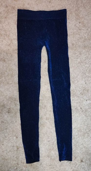 Legginsy brokatowe świecące 146/152