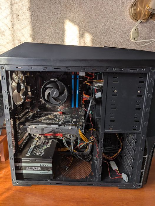 Игровой ПК Ryzen 5 1600 / RX 570 8GB / 16GB RAM — Полностью проверен
