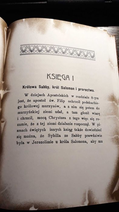 Sybilla Królowa Saby Księgi Prorocze 1910