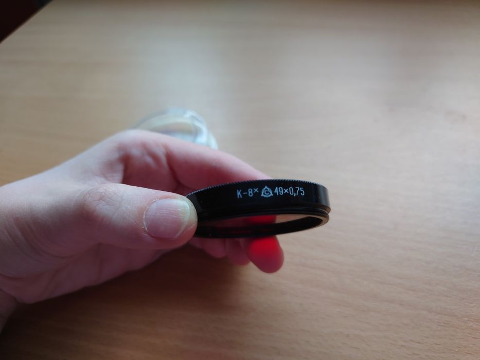 Filtr czerwony 49mm