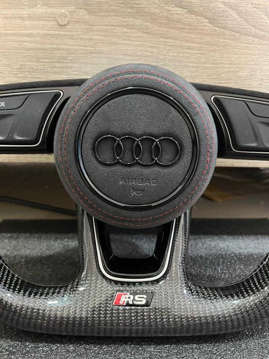 Volante Audi A3 8V A4 B8 TT 8J Q3 Q5 (S-Line / RS) Estilo R8