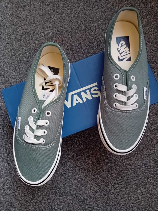 Nowe oryginalne trampki VANS oliwkowe LX Authentic Reissue r 37