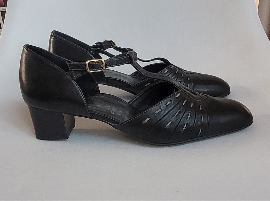 Sandały skórzane MEDICUS