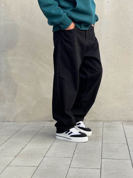 Джинси чоловічі широкі baggy jeans, штани баггі | Джинсы багги мужские широкие Джынсы беги в стиле 90 х реп ск8 Штаны rap pants sk8 y2k | Розмір M