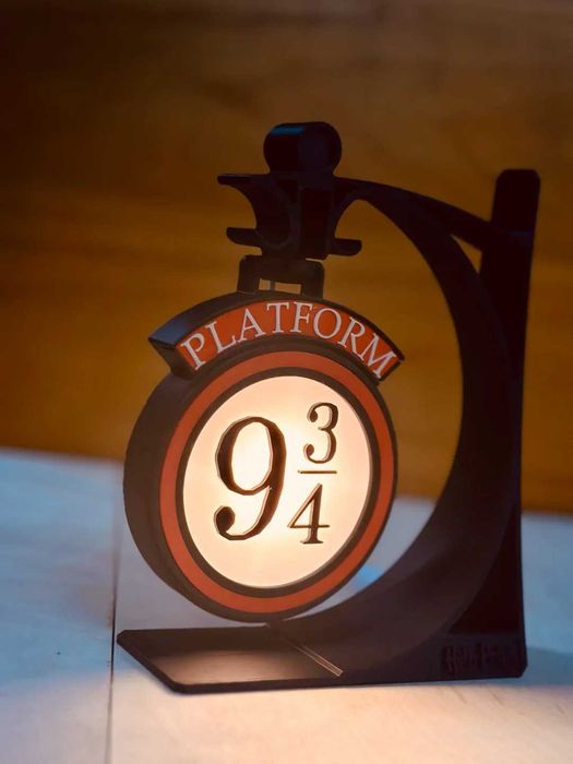 Candeeiro Decorativo Harry Potter - Plataforma 9 3/4 (Novo)