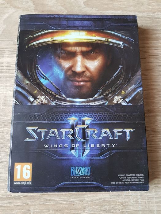 Starcraft Wings Of Liberty Blizzard Gra Komputerowa Gra Na Komputer PC