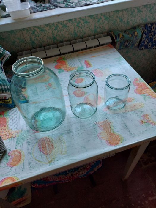 Продам стеклянные банки