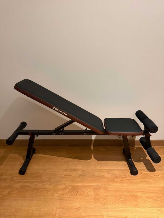 Banco de Musculação Dobrável, Inclinável, Abdominais - Bench 500 Fold - CORENGTH