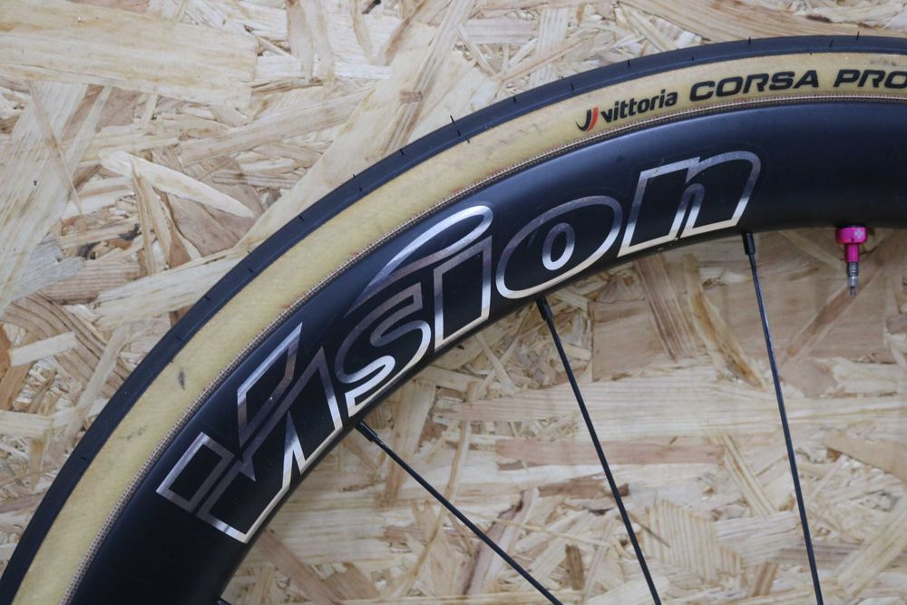 Bicicleta disco Vision Metron 45 SL tubeless/camara