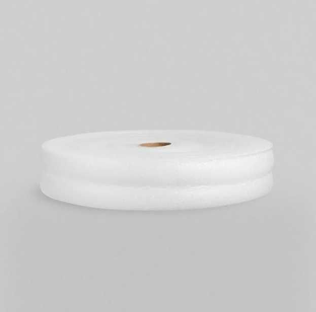 Pianka obwodowa dylatacyjna grub.8mm x szer.10cm x dł.50m.b  różne wymiary pianka PE polietylenowa odporna na chemikalia stosowane w budownictwie