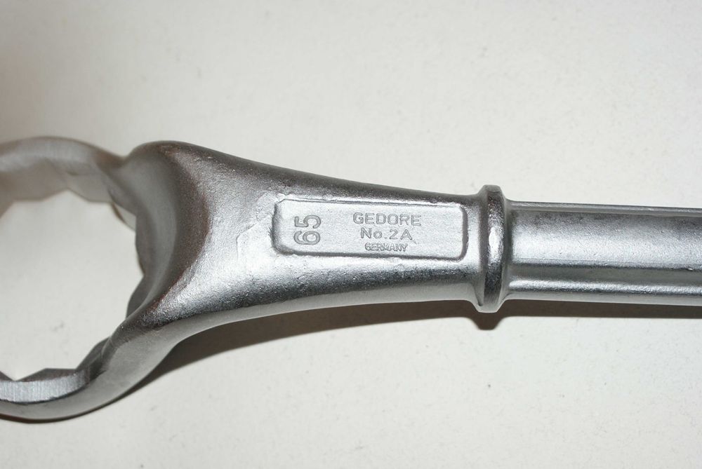 КЛЮЧ GEDORE накидний односторонній силовий вигнутий метричний 65 мм