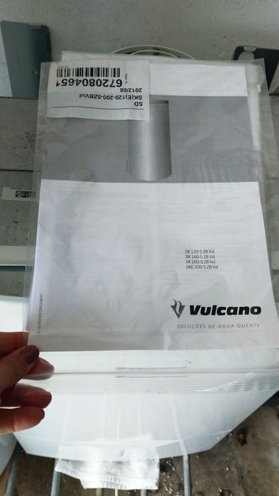 Caldeira de gás vulcano