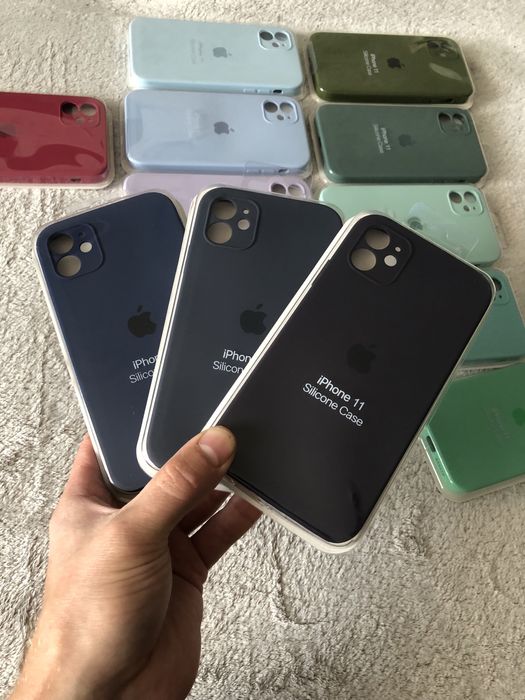 Чехол на айфон 11 11 pro 11 max с прямыми гранями