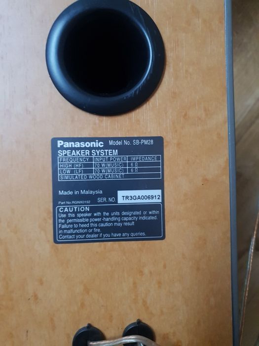 Wieże Hi-Fi*Panasonic SA-PM28+Philips MC-122/22