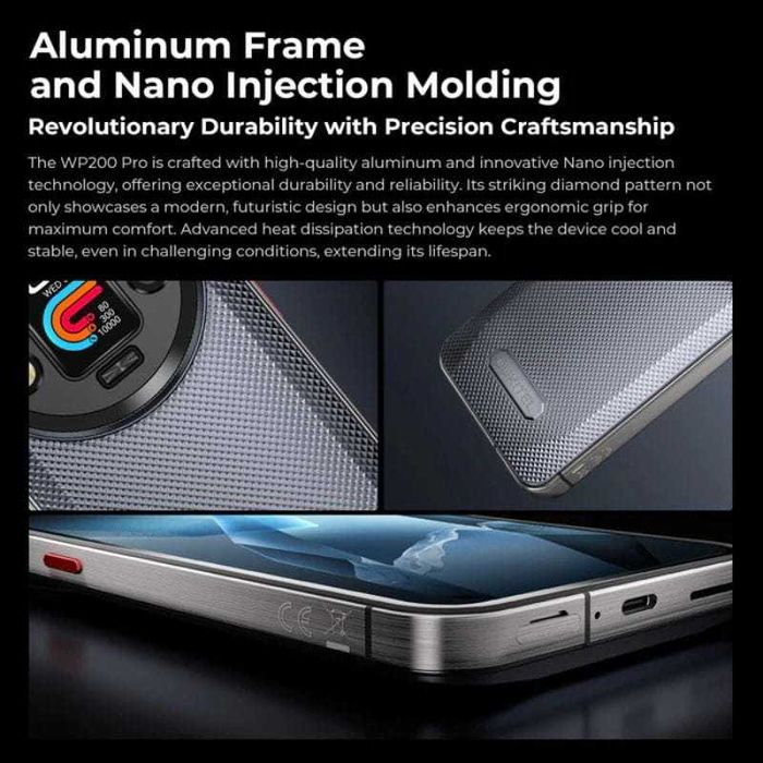 Oukitel WP200 Pro 5G 24GB/1TB IP69K 3.1GHz Auricular/Smartwatch