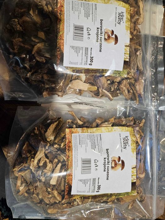 suszone grzyby prawdziwki 0,9 kg