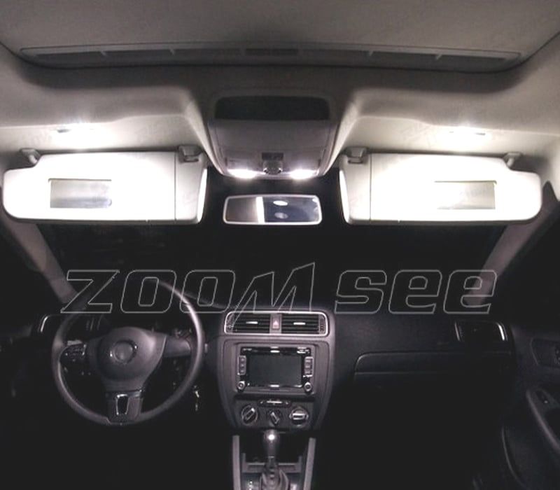 KIT COMPLETO 16 LAMPADAS LED INTERIOR PARA VOLKSWAGEN VW JETTA 6 MK6 MKVI 11-
