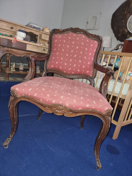 Poltrona estilo Luis XV