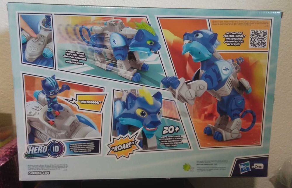 PJ Masks Animal Power Power Cat Hasbro novo em caixa