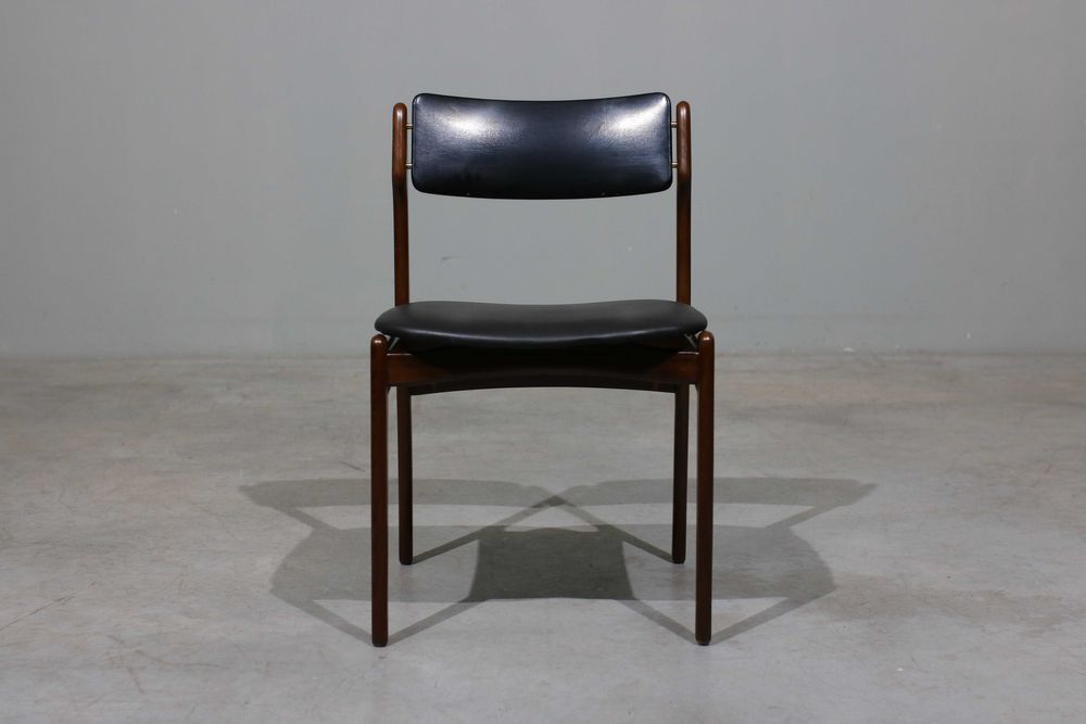 Conjunto de 6 Cadeiras B&J Mobler da década de 60 em teca