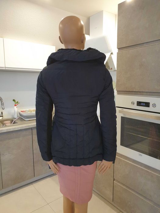 elisabetta franchi kurtka XS/S stan bdb granatowa