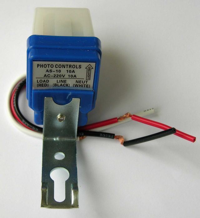 Фотореле вуличного освітлення AS-10 220V 10A