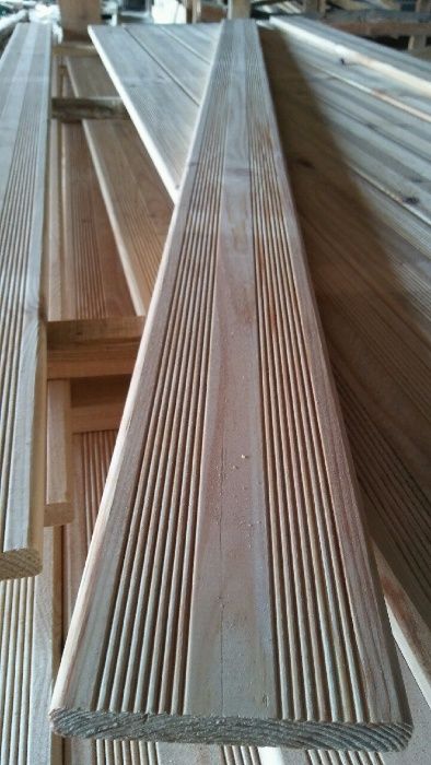 Deski tarasowe deska tarasowa 45zł/m2 strugane ryflowane deski
