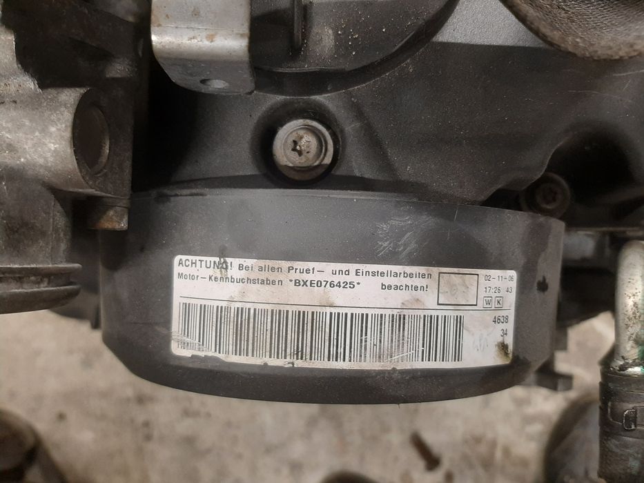 Мотор двигун 1.9 дизель 77кв BXE VW Passat B6 Golf5 Skoda a5