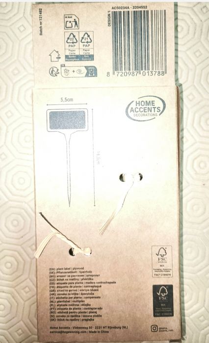 Conjunto 18 placas ardósia plantas jardim