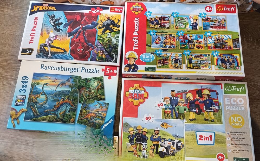Sprzedam puzzle dziecięce