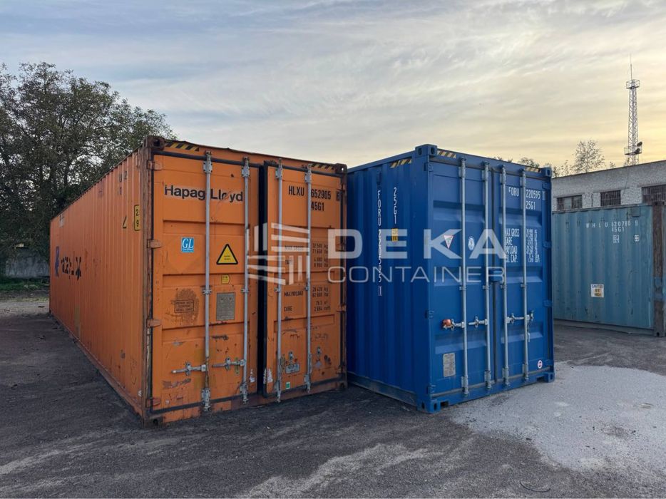 КОНТЕЙНЕР морський 20 та 40 ft  В НАЯВНОСТІ