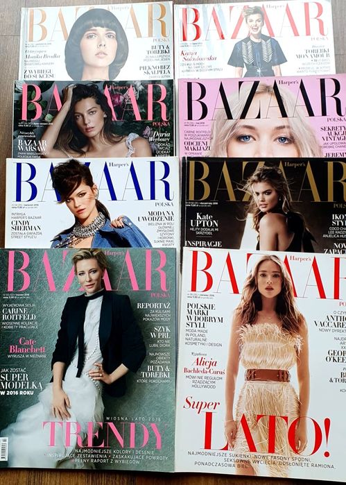 35 MAGAZYNÓW Harper's Bazaar Polska