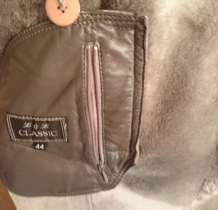 Женская дубленка (100 % мех ягненка)