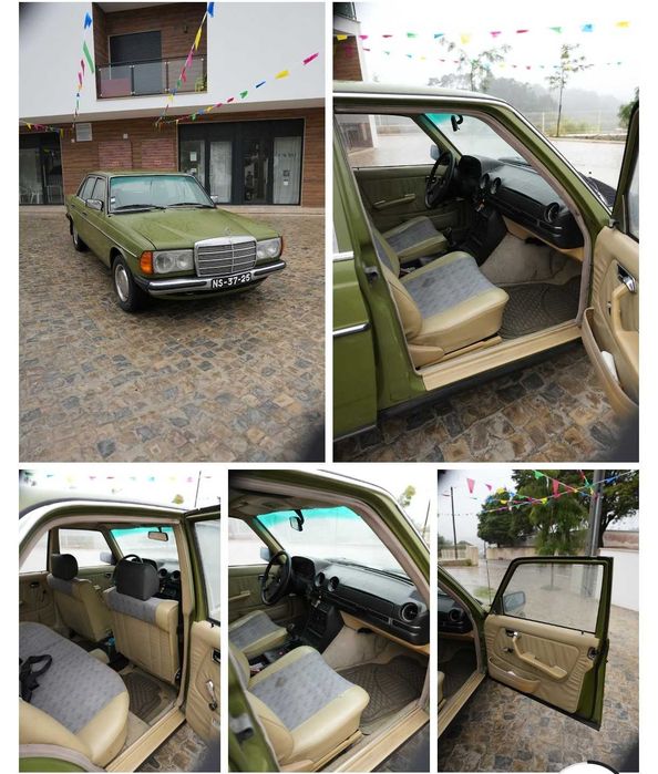 Mercedes W123 240D Oldtimer Museo do Caramulo