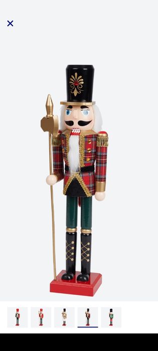 Bardzo duży Dziadek do orzechów boże narodzenie święta christmas rekwi