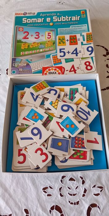 Jogo Educativo Aprendo a Somar e Subtrair 3€