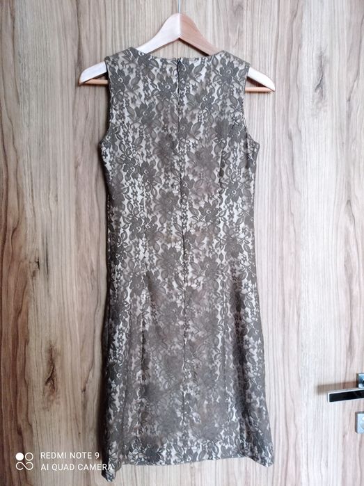 Sukienka wizytowa, na wesele, Komunię, Chrzciny rozmiar 36, koronkowa