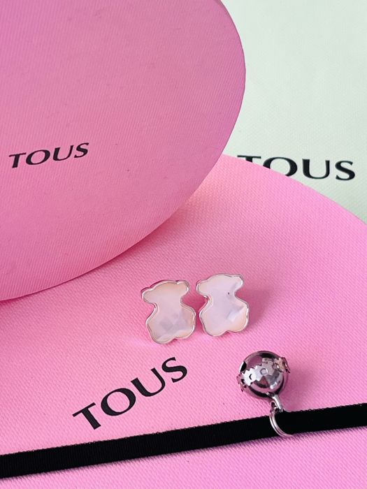 Wyprzedaz Tous color 1.5’cm nowe kolczyki srebro 925