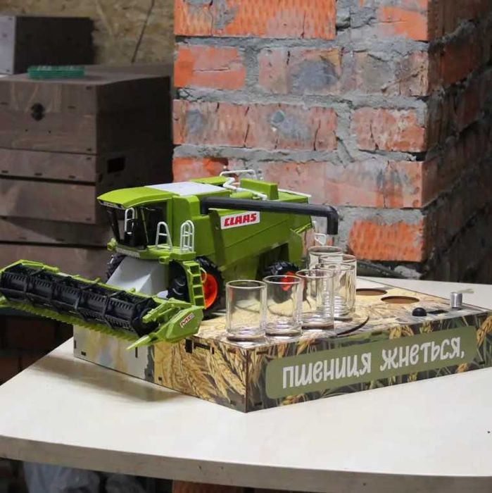 Подарунок чоловікові наливатор 4,6,8,10 чарок автобармен дозатор