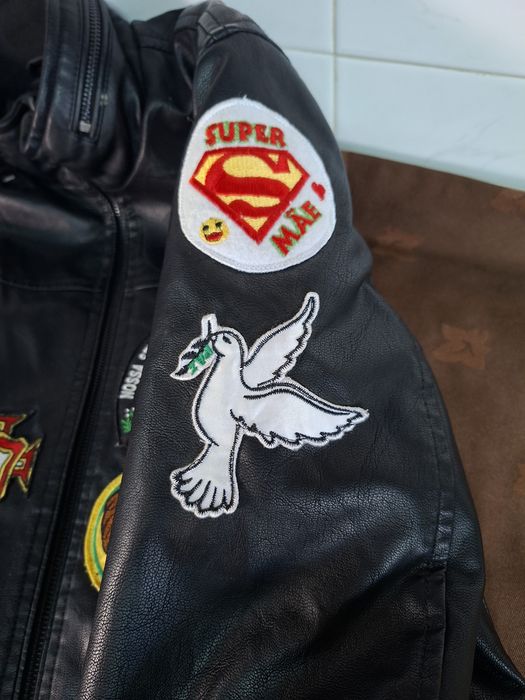 Casaco de mota personalizado  como novo