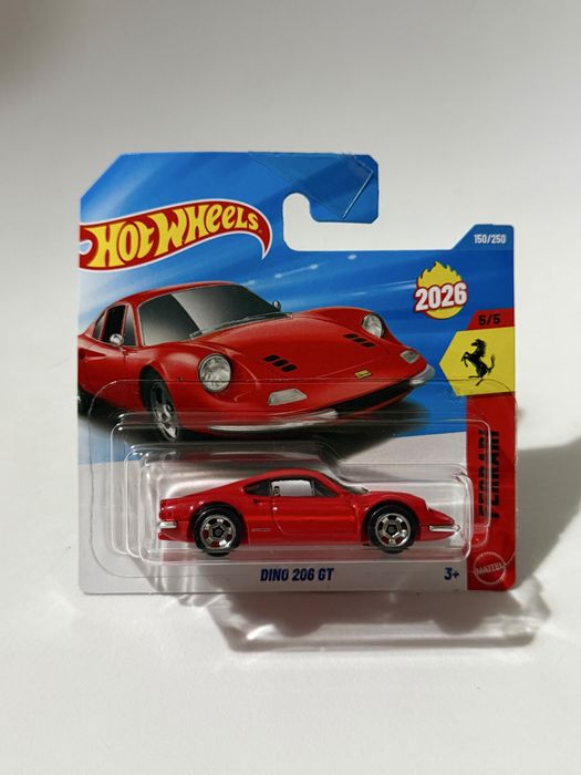Miniatura Hot Wheels Dino 206 GT