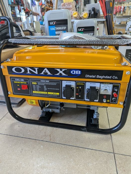 Генератор бензиновий ONAX 2.5 кВт (мідна обмотка)