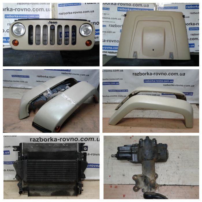 Jeep Wrangler JK Rubicon 2008-2018г Авторазборка шрот Вранглер